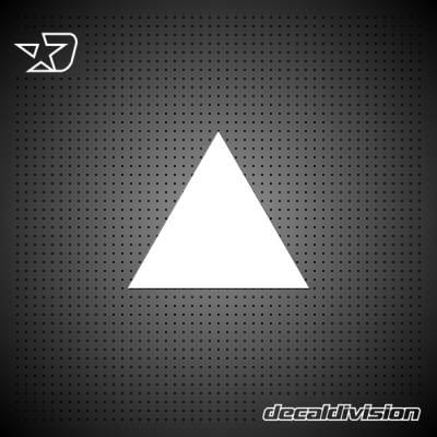 Triangle Shape Stickers